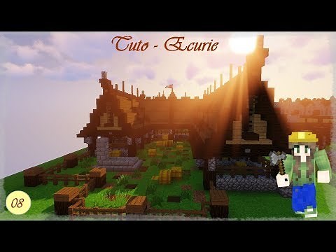 MINECRAFT : TUTO 08 - Ecurie