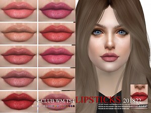 S-Club's Sims 4 Female Lipstick