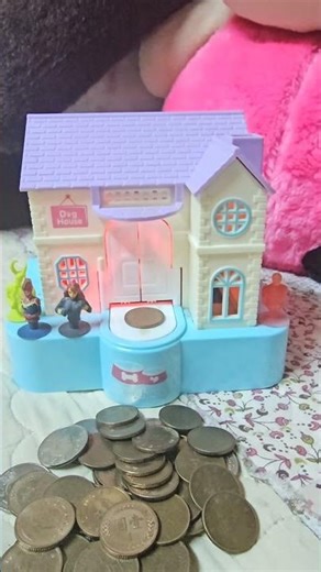 DOGGIES BANK #SHORTS #AMAZING #ASMR #TRENDING #VIRAL #YOUTUBESHORTS #SATISFYING #TOYS #CUTE #PUPPY