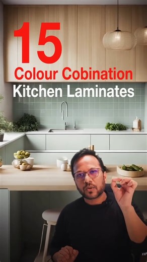 𝚂⁴ ꜰᴜʀɴɪᴛᴜʀᴇ on Instagram: "Kitchen banane wale ho ye colour combination ko dhyan me rhk kr bnana 🤔🤔 Follow for more informative videos 🔨 Contact us for interior and furniture work 🔨 Work at pandhurna and nagpur 📍 @squre_furniter_mp55 @shivam_here12"