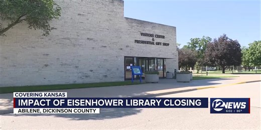 Impact of Eisenhower Library closing on Abilene community