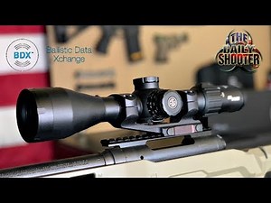 Sig Sauer BDX Scope & Rangefinder Combo Incredible!