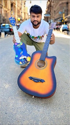 Small Electric Guitar vs Big Rosewood Guitar Testing 🎸