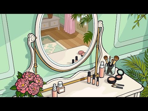 Nice mirror coloring