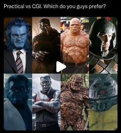 Andre Wilson | I feel like the Practical vs CGI debate has been going on FOR YEARS.....Which one do you guys prefer and WHY? Let me know in the COMMENTS... | Instagram