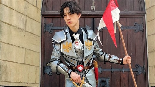 #TheMoment a teen created a suit of armour out of duct tape
