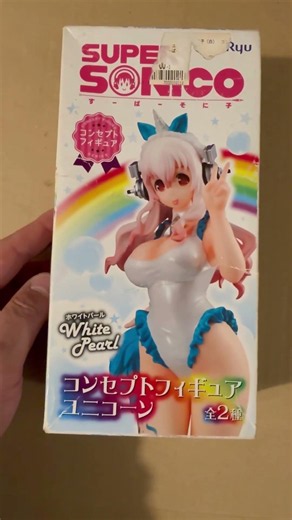 Super Sonico Unicorn white Pearl Concept Figure#supersonico