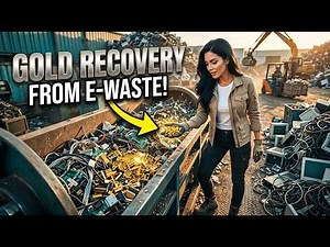 Gold Recovery from Electronic Boards | Step-by-Step Process