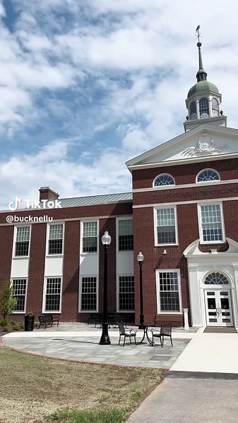 Bertrand Library, but make it fancy. 👀 #Bucknell #Bucknellians #CollegeCampus #UniversityLife