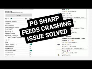 PG SHARP CRASHING ISSUE SOLVED | Pokémon go
