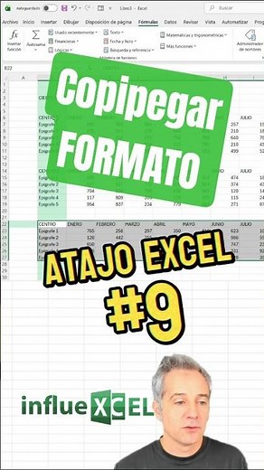 Format your tables in seconds ⚡ #excel #exceltips #shorts
