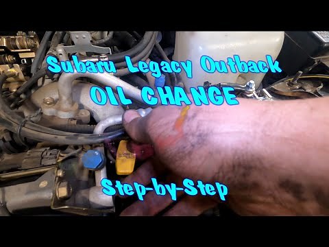 How To: 1994-1999 Subaru Legacy Outback Oil Change Step-by-Step Fat Guy Builds