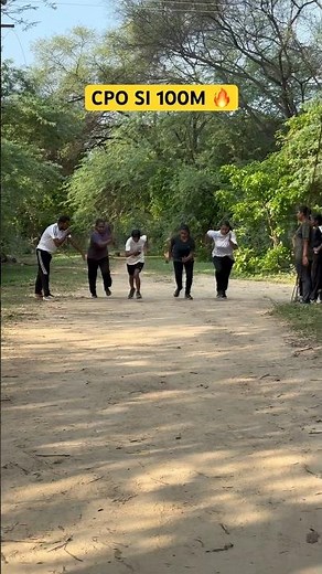 CPO SI 100 Meter 18 ￼ second Practice 🔥#shorts #trendingvideo #viral #video #100meter #cposi