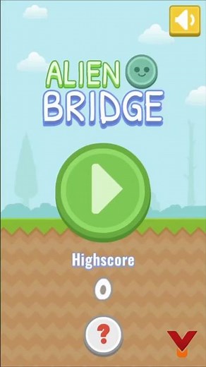 Don’t Fall, Alien! 👽🔥 #AlienBridge #GameChallenge #YamGames #MobileGaming #Games