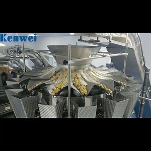 Kenwei multihead weigher Application Frozen Chestnuts