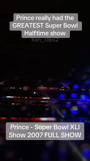 Prince's Iconic Super Bowl XLI Halftime Show 2007