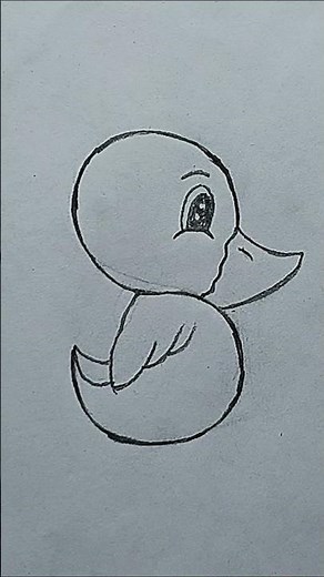 very easy #art #cute #doodle #kawaii #bunny #drawing #duck 😘