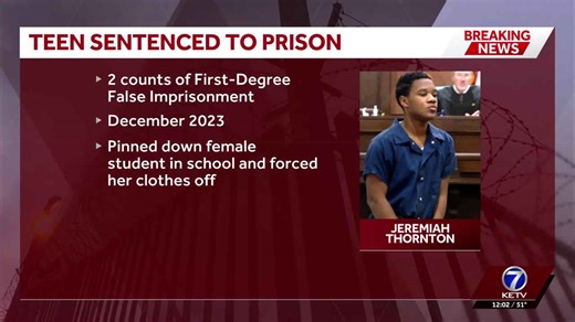 Omaha teen convicted of false imprisonment sentenced to prison