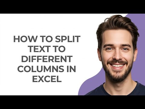 How To Split Text To Different Columns In Excel - GUIDE!