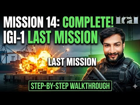 IGI 1 Final Mission Gameplay | Mission 14 Complete 🔥
