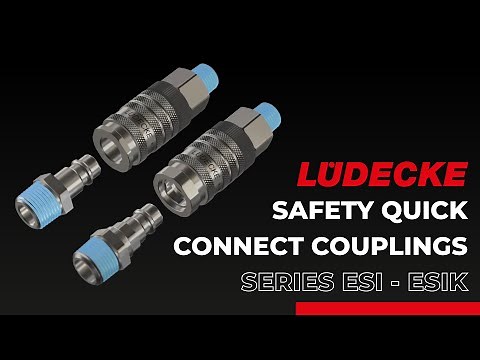 Safety Quick Connect Couplings Series ESI - ESIK