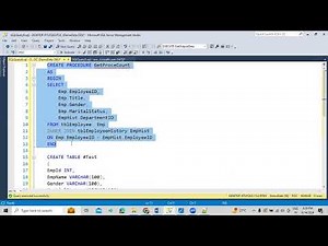 Understand about How to Create Stored Procedure in SQL Server Development