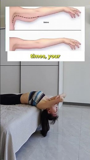 Do This Before Bed for 30 Days! Slim Arms, Better Posture & Firmer Face Fast #viral