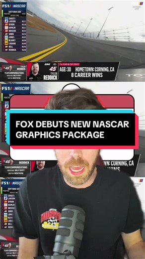 FOX Unveils New NASCAR Graphics Package