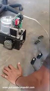 AUTOMATIC SLIDING GATE MESIN BUKA TUTUP GERBANG OTOMATIS DENGAN REMOTE_082133767508
