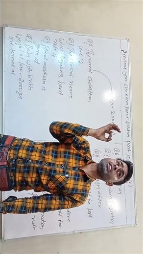 # previous year CHO exam paper solution part 10