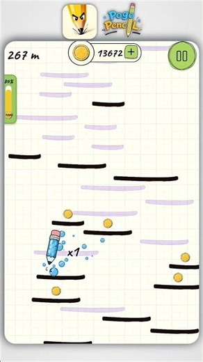 POGO Pencil Gameplay ✏️🛡️ | 46/50 Shield Blocks! Can We Complete It?