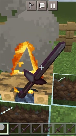 #minecraft netherite sword power