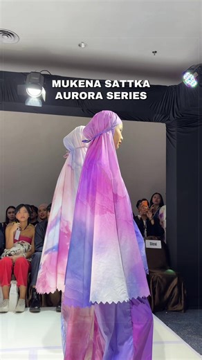 Discover the Mukena Sattka Aurora Series at UI Fashion Week