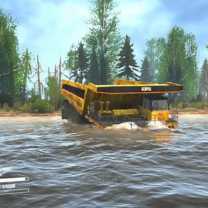14M views · 41K reactions | Caterpillar trucks stuck in deep river | GaspoL Gaming | Facebook