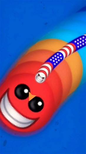 🐍 PLAYING UPSIDE DOWN! 🔄 Hardest Coordination Challenge! 😱💀 #shorts #wormszone #flipped #challenge