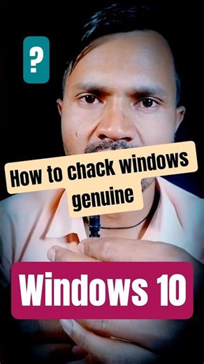 windows activated hai ya nahi #windows10