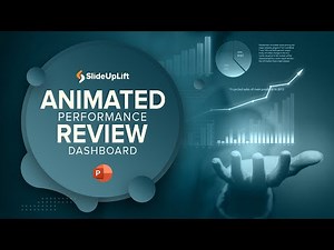 Animated Performance Review Dashboard Template - SlideUpLift