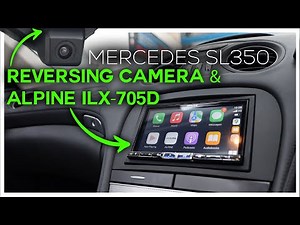 Mercedes SL 350 | Alpine ILX-705D & Reversing Camera Upgrades! (Installation & Demo)