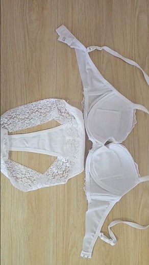 ショート版 ブラとショーツのセット🌀#dirtyunderwear #Lingerie #Panties #underwear #bra #brassiere #下着