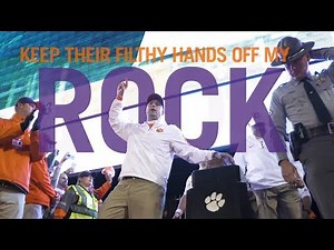 Howard's Rock & Running Down the Hill (Clemson Football Intro 2018)