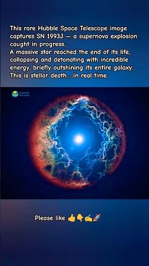 A Star Explodes Before Our Eyes 💥🌌