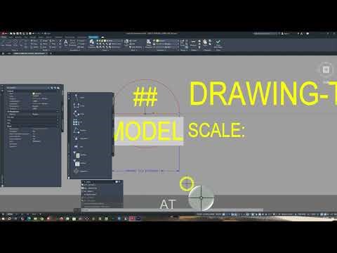Dynamic Drawing Titles | Dynamic Block AutoCAD Tutorial