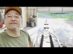 Building a 17’ Galvanized Canoe Trailer