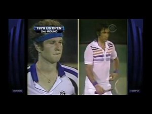 US Open 1979 - 2nd round - John McEnroe v Ilie Nastase