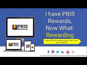 I have PBIS Rewards, Now What: Rewarding
