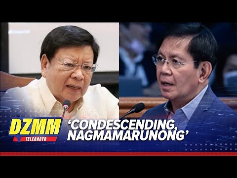 Lacson blasts Marcoleta for condescending 'no legal background' remark vs Hontiveros