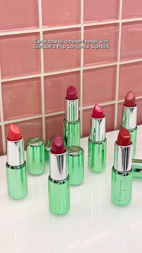 Glow looks different on everyone — and that’s the beauty of it. 💚🪞 Clinique Pop Lipstick brings the pigment, the comfort, and the confidence, for all skintones! All Pop Lipsticks are: 🧪 Allergy tested. 🚫 Fragrance free. Shop at a Clinique store, or visit the Official Lazada Flagship store (https://s.lazada.com.ph/s.O2hHy) and our Official Shop on Shopee (https://ph.shp.ee/6gwA1kS). #Clinique #CliniquePH #AllergyTested #FragranceFree | Clinique