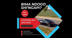Comprehensive and Third-Party Car Insurance in Kenya With Imana Insurance, you can rest assured that you're covered for: Accidents, Theft, Fire, Vandalism, Windscreen damage etc. We also offer a variety of optional coverages, such as excess protector, political violence&terrorism, personal accident, roadside assistance and rental car reimbursement. Get a free quote today and see how much you can save! Call/WhatsApp us at 254113806810 || 254745218460 or visit our website at www.imana.co.ke || www