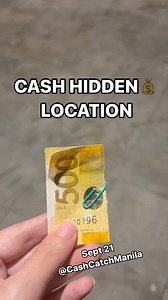Have you seen the new logo? Eh yung cash? 💰😜 money hidden!! Find it now!! (Near the exit lang haha) We hide money 💰, find it first & its YOURS 💰😜 #cashcatchmanila #cashhunt #cashcatch #pasay | Cash Catch Manila
