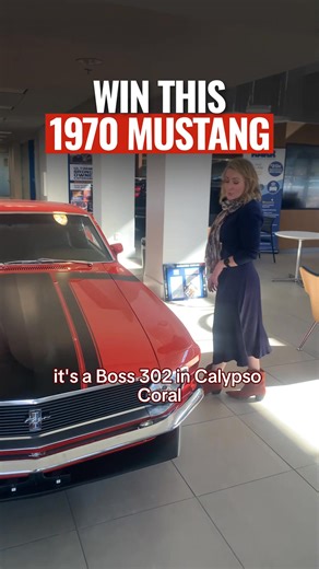 This fully restored, factory-correct Boss 302 is a rare piece of Mustang history — and now it could be yours. Enter now and get 25% MORE entries with code BOSS25! | Broomfield Rotary | Facebook